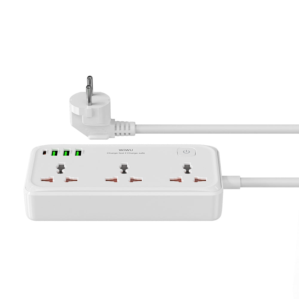 Wiwu Wi-S005 GaN Tech Power Strip Çoklu Priz 30W Wiwu Wi-S005 GaN Tech Power Strip Çoklu Priz 30W